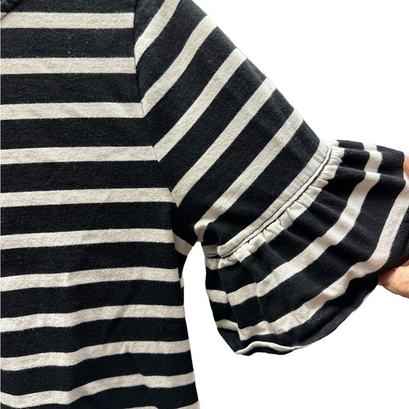 J.Crew Cotton Sailor Stripe Dress | Size L | Preppy Nautical Summer Style - Picture 4 of 9